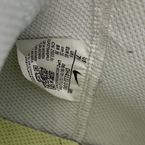 Nike Blazer Mid '77 White Suede Yellow DH4112-100 Youth 7 - Picture 9 of 10